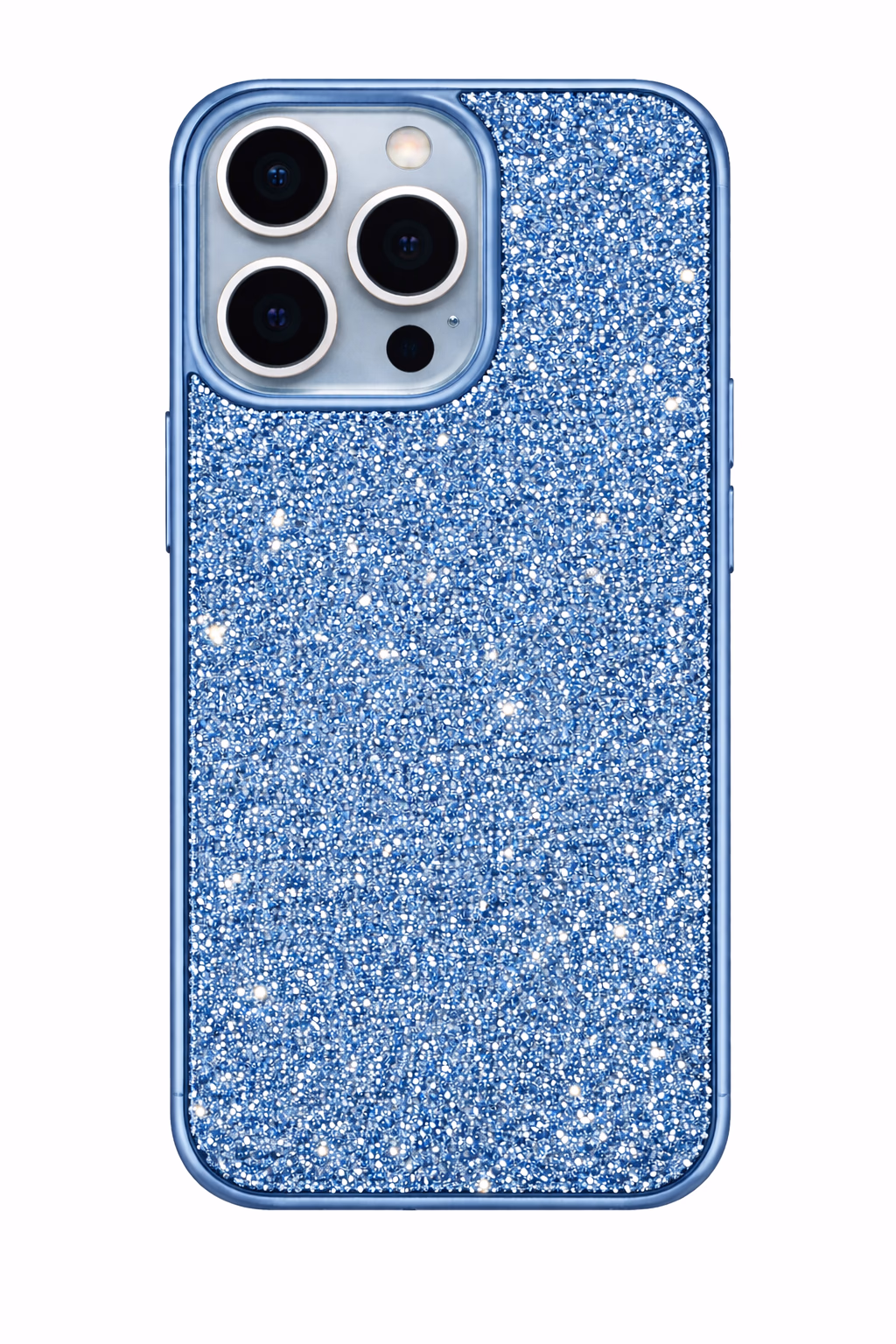 iPhone 15 Pro Max - Stone Diamond Case - Blue